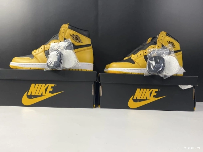One Kick OG Retro Air Pollen 1 High Jordan 555088-701 0710